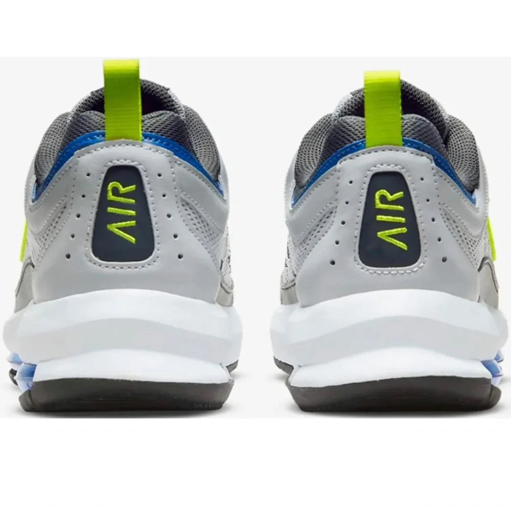 NEW IN BOX Nike "Air Max AP (CU4826-009) Wolf Grey/Lemon Venom, Size: 9.5 - Picture 4 of 8